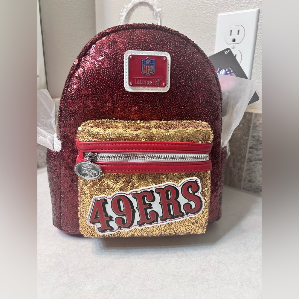 49ers Loungefly Backpack